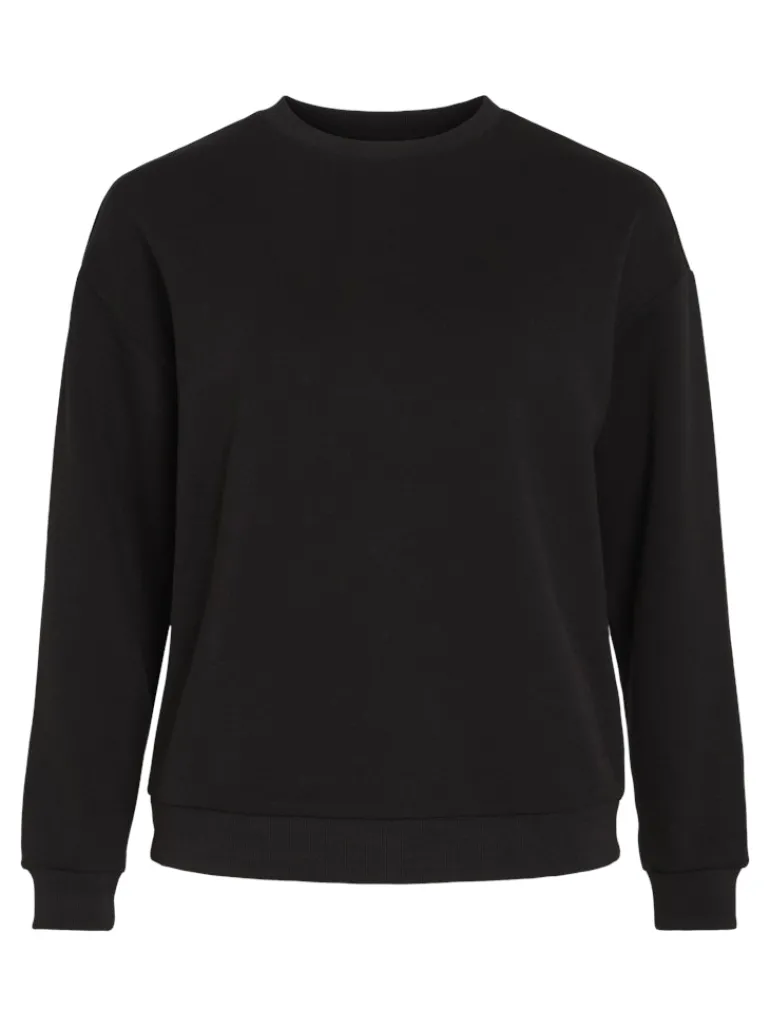 VISANDY L/S SWEAT TOP - NOOS black