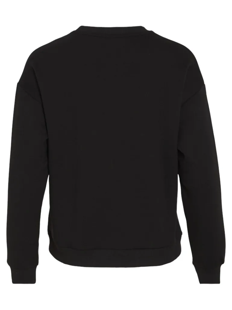 VISANDY L/S SWEAT TOP - NOOS black