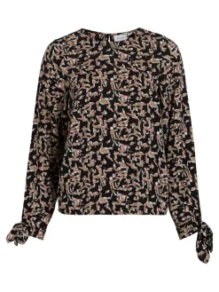VISAVO L/S TOP / B black