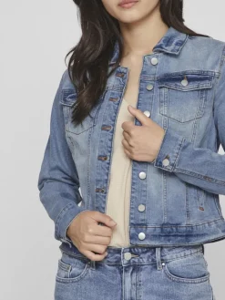 VISHOW NEW L/S DENIM JACKET - NOOS light blue denim