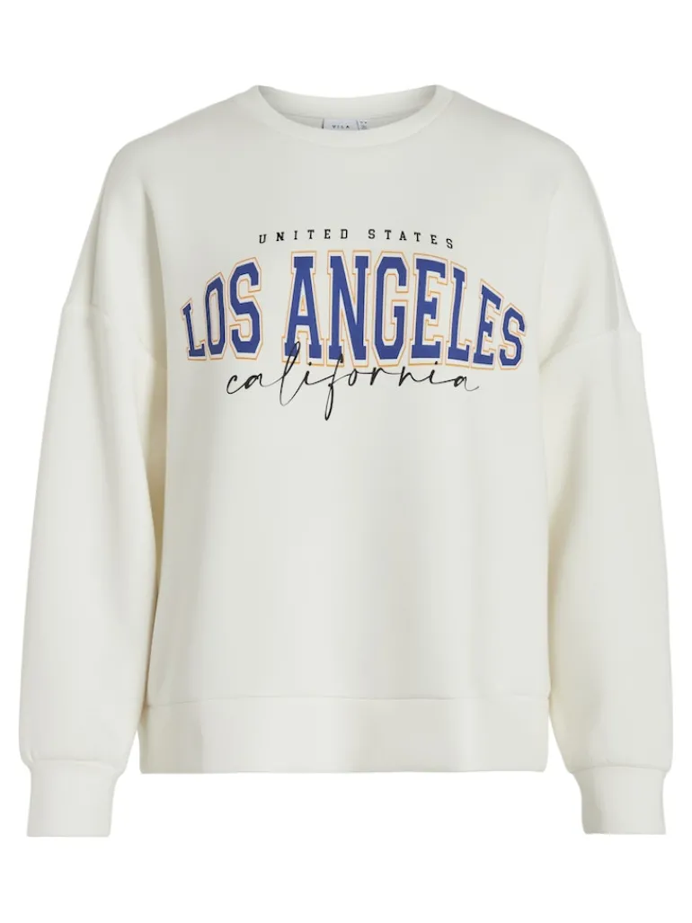 VISIF OVERSIZE SWEAT TOP optical snow1