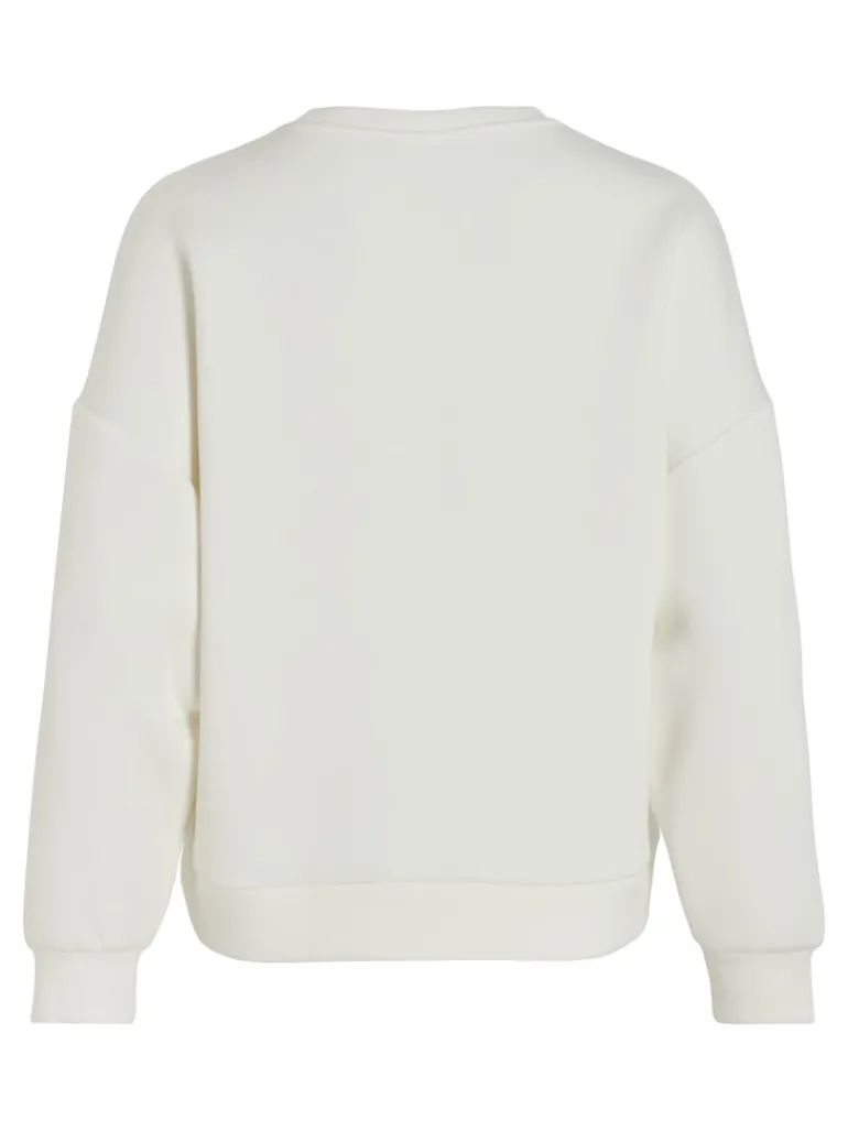 VISIF OVERSIZE SWEAT TOP optical snow1