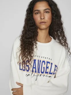 VISIF OVERSIZE SWEAT TOP optical snow1