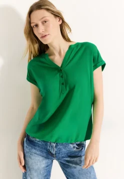 Viskose Bluse fresh apple green