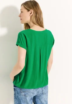 Viskose Bluse fresh apple green