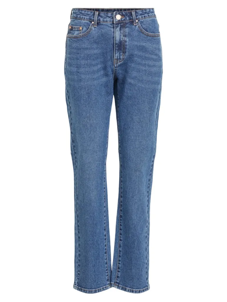 VISTRAY DL RW STRAIGHT JEANS MBD - NOOS medium blue denim