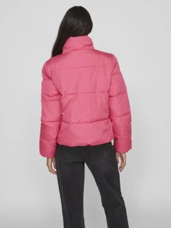 VITATE L/S SHORT PUFFER JACKET - NOOS fandango pink