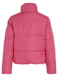 VITATE L/S SHORT PUFFER JACKET - NOOS fandango pink