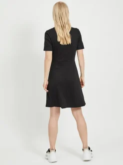 VITINNY SAPI S/S LACE DRESS/ZA black