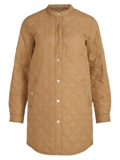 VITRISH QUILTED JACKET/SU - NOOS tigers eye