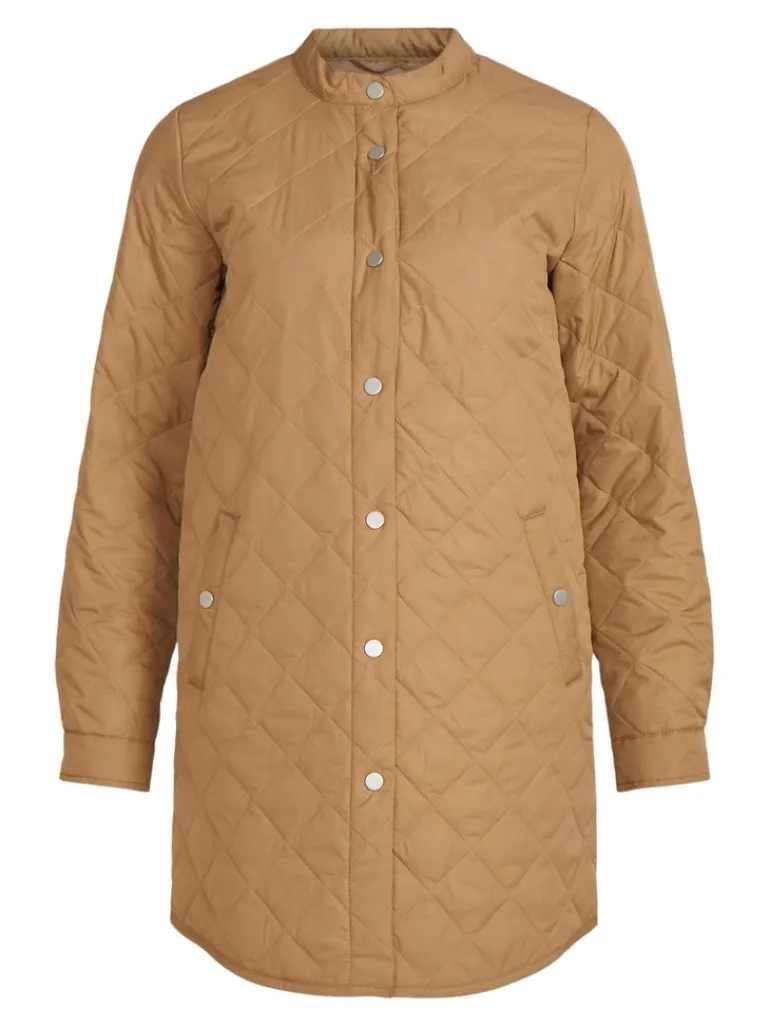 VITRISH QUILTED JACKET/SU - NOOS tigers eye
