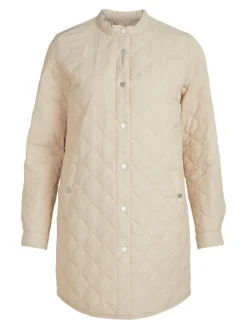 VITRISH QUILTED JACKET/SU - NOOS cement