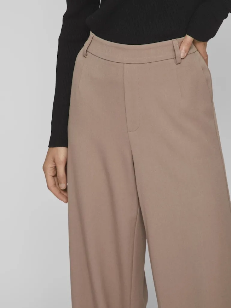 VIVARONE HW WIDE PANT - NOOS brown lentil