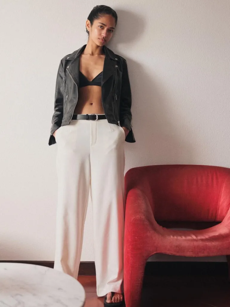 VIVARONE HW WIDE PANT - NOOS eierschal1