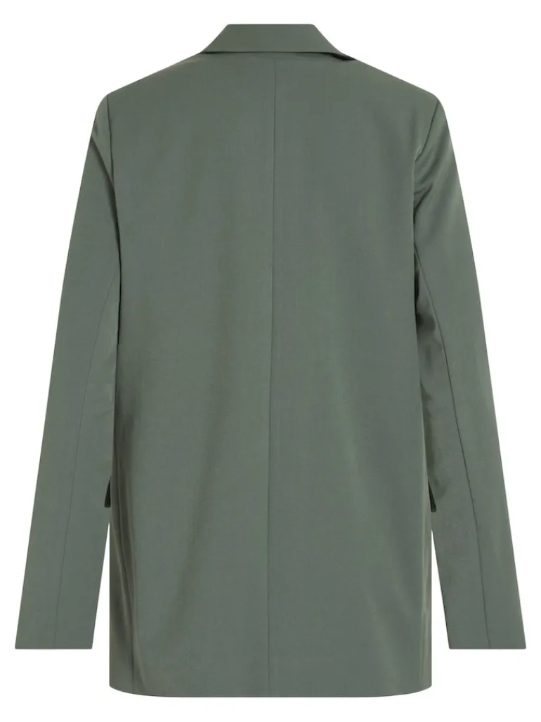 VIVARONE LOOSE BLAZER-NOOS duck green