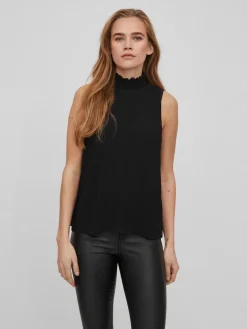 VIVIALLY S/L TOP/SU black