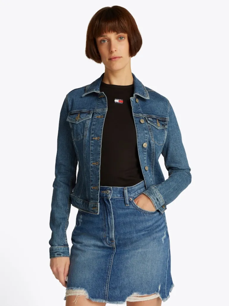 VIVIANNE SKN JACKET EXT BI8130 denim medium