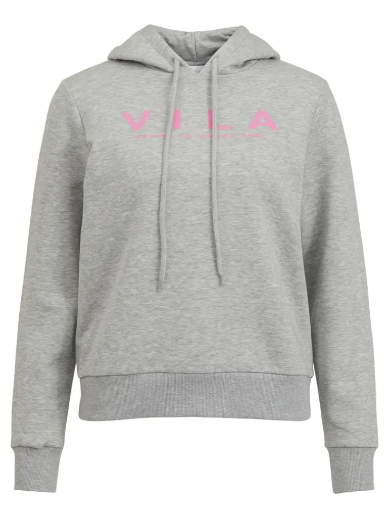 VIVILA L/S HOODIE light grey melange