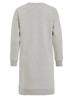 VIVILA L/S SWEAT DRESS light grey melange
