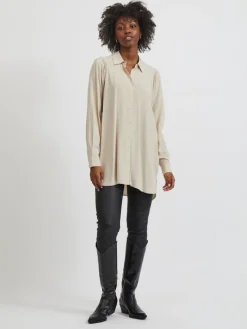 VIZUGI L/S LONG SHIRT/SU/PB cement