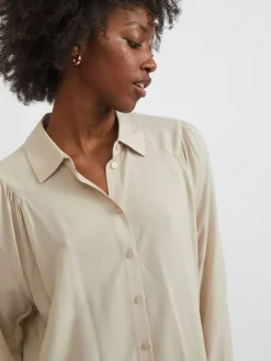 VIZUGI L/S LONG SHIRT/SU/PB cement