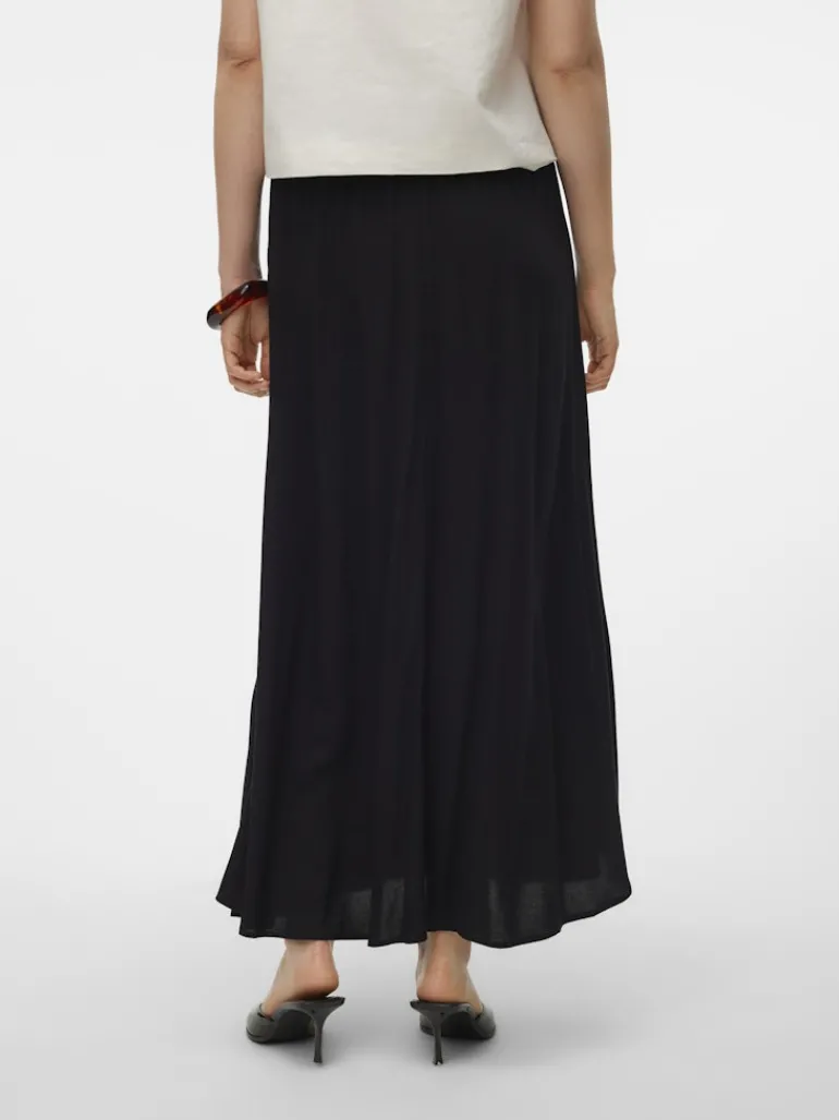 VMALBA ANKLE SKIRT WVN NOOS schwarz1