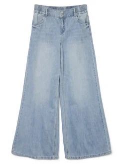 VMANNET MR WIDE JEANS SI321 medium blue denim