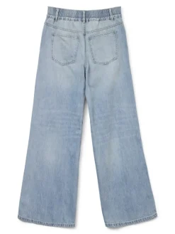 VMANNET MR WIDE JEANS SI321 medium blue denim