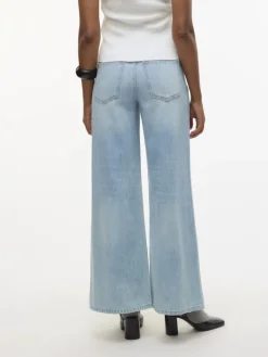 VMANNET MR WIDE JEANS SI321 medium blue denim