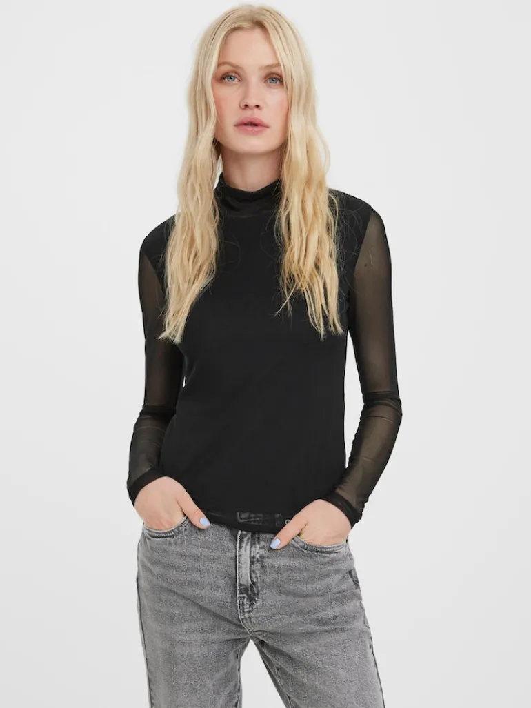 VMBELLA LS HIGH NECK JRS NOOS black