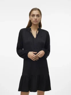 VMBILLI LS SHORT DRESS JRS BOO black