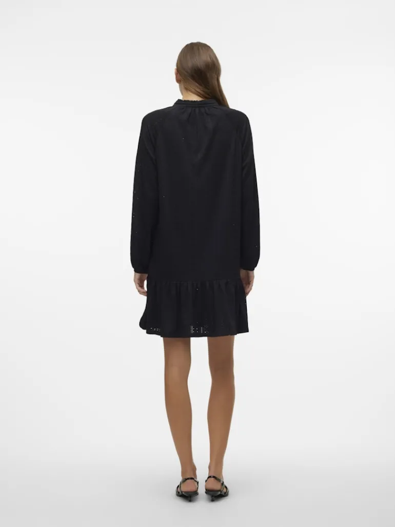 VMBILLI LS SHORT DRESS JRS BOO black
