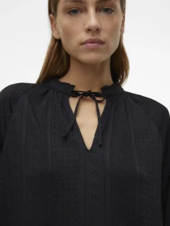 VMBILLI LS SHORT DRESS JRS BOO black