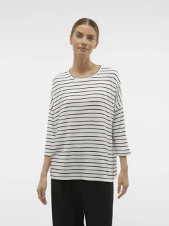 VMBRIANNA 3/4 PULLOVER BOO REP snow white