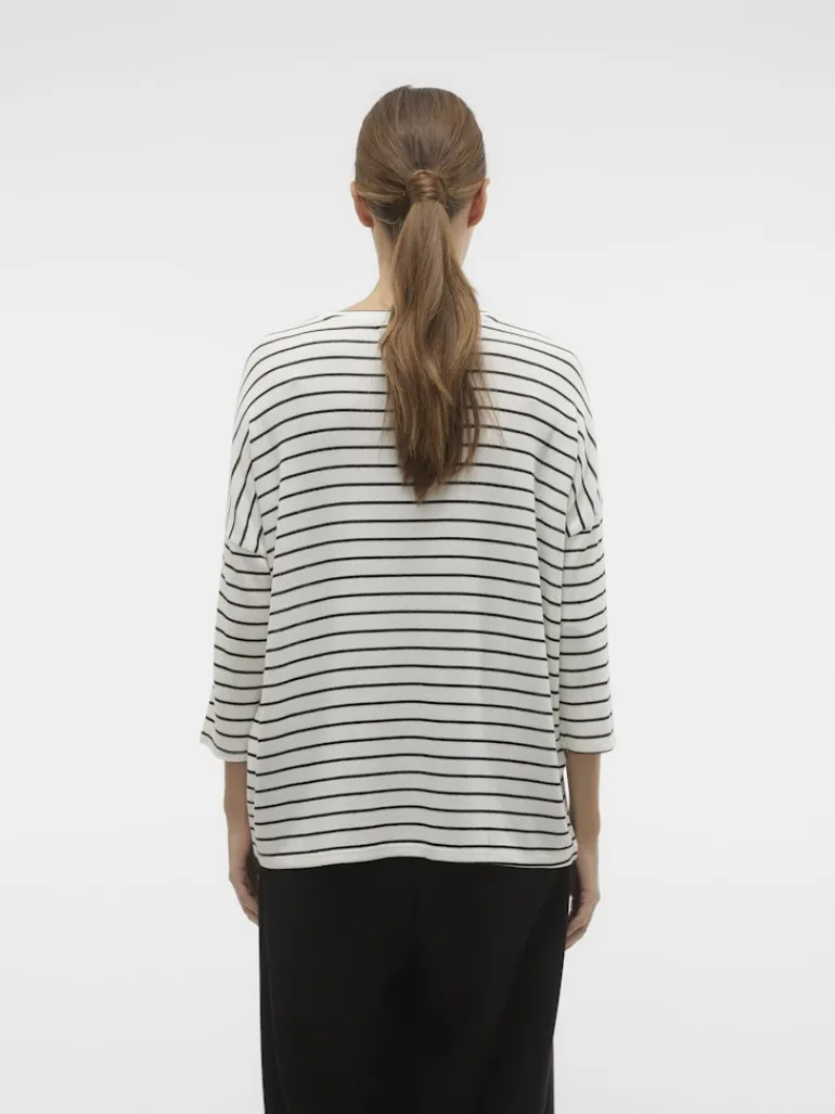 VMBRIANNA 3/4 PULLOVER BOO REP snow white