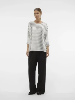 VMBRIANNA 3/4 PULLOVER BOO REP snow white