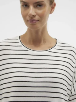 VMBRIANNA 3/4 PULLOVER BOO REP snow white