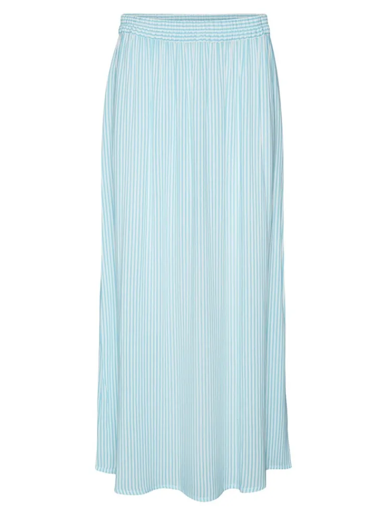 VMBUMPY ANKLE SKIRT WVN GA snow white1