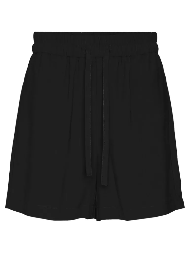 VMCARMEN HW LOOSE SHORTS NOOS black