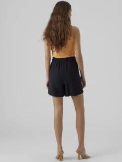 VMCARMEN HW LOOSE SHORTS NOOS black