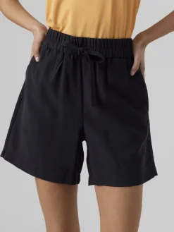 VMCARMEN HW LOOSE SHORTS NOOS black