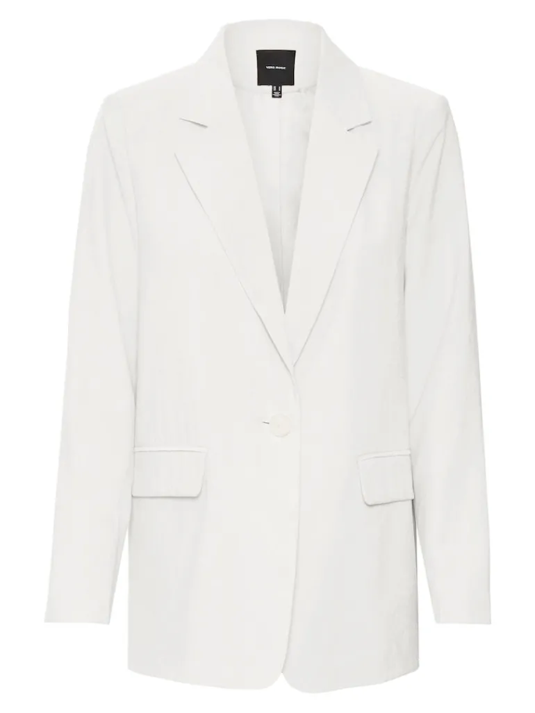 VMCARMEN LS LOOSE BLAZER NOOS snow white