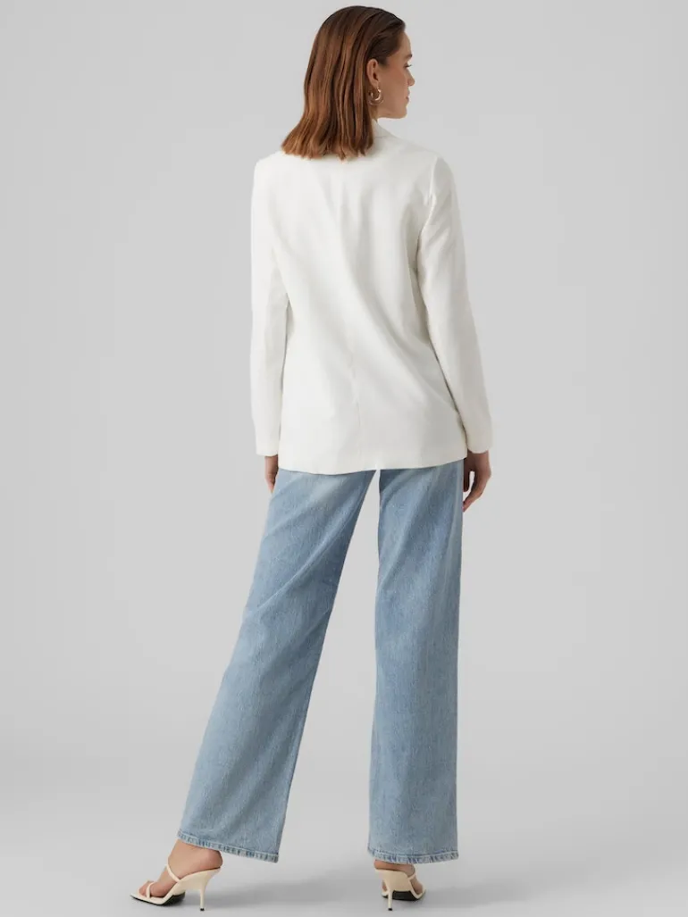 VMCARMEN LS LOOSE BLAZER NOOS snow white