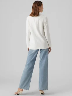 VMCARMEN LS LOOSE BLAZER NOOS snow white