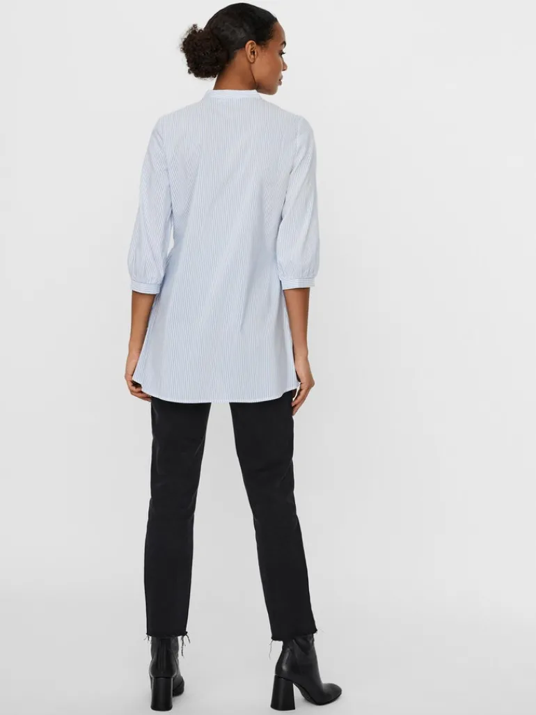 VMCLARA 3/4 LONG SHIRT NOOS snow white