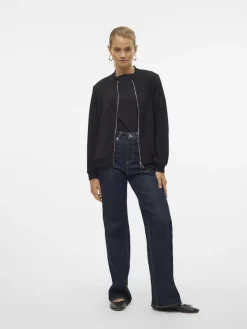 VMCOCO L/S BOMBER NOOS black