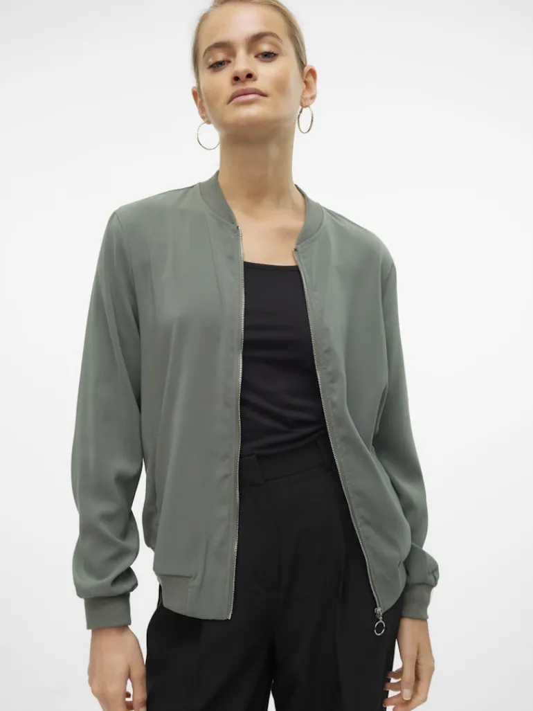 VMCOCO L/S BOMBER NOOS laurel wreath
