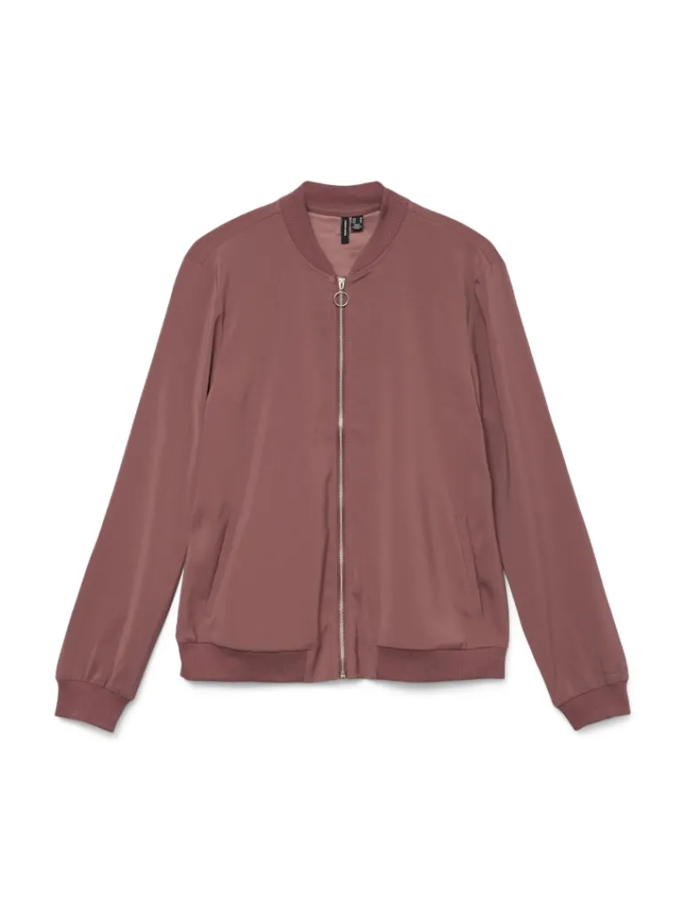 VMCOCO L/S BOMBER NOOS rose brown