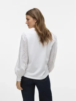 VMDAMINE LS SWEAT BOX JRS snow white