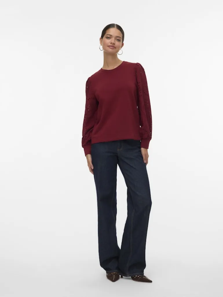 VMDAMINE LS SWEAT BOX JRS syrah